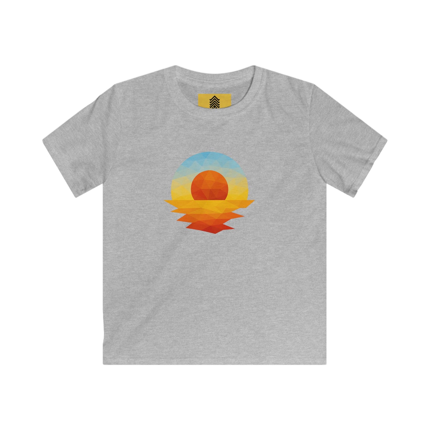 Kids Golden Hour Geometric T-shirt