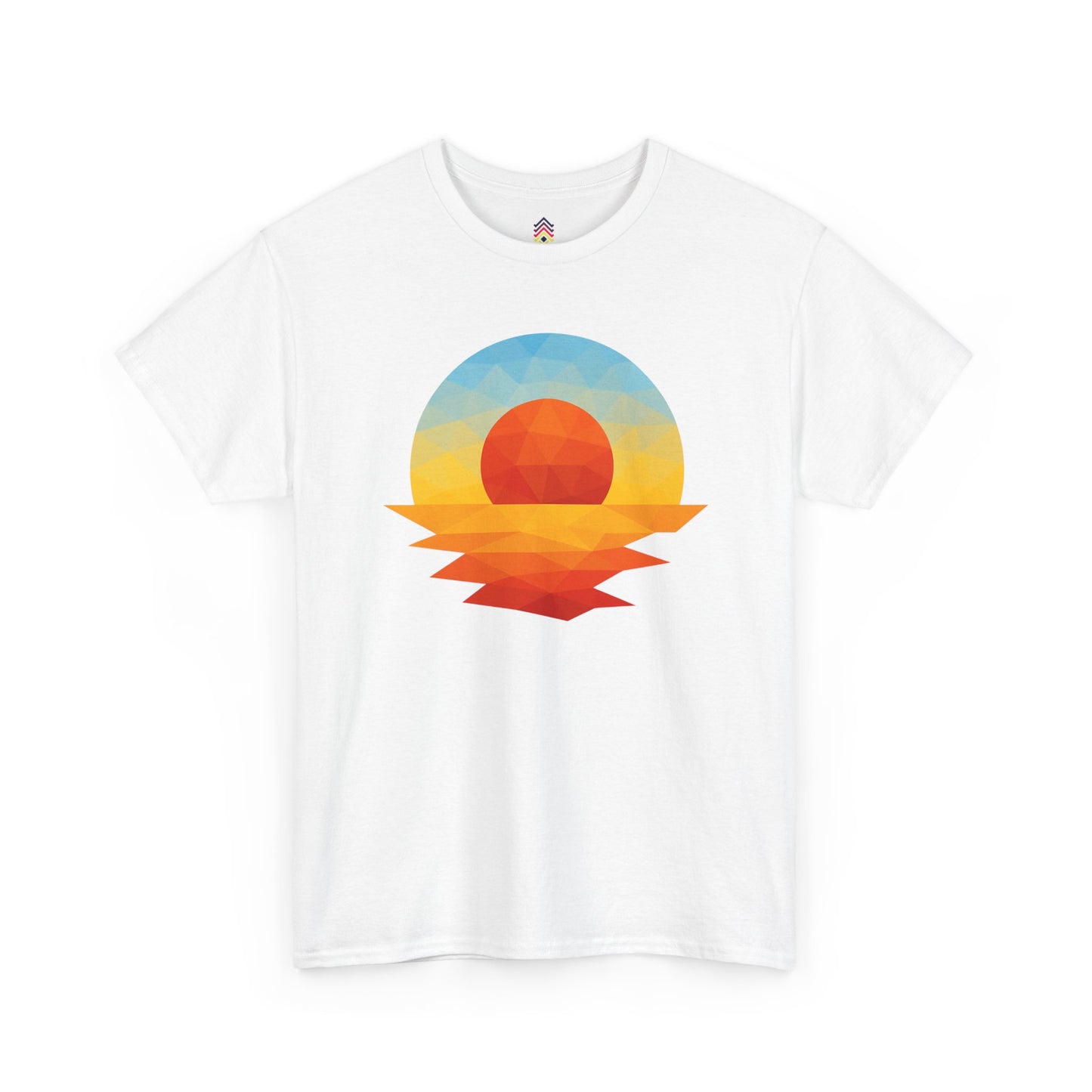 Adult Golden Hour Geometric T-shirt