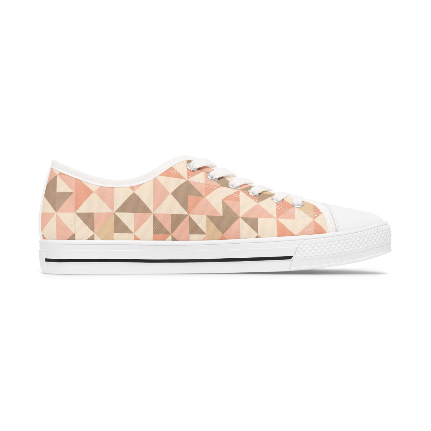 Women's Blush Mosaic Low-Top Sneakers