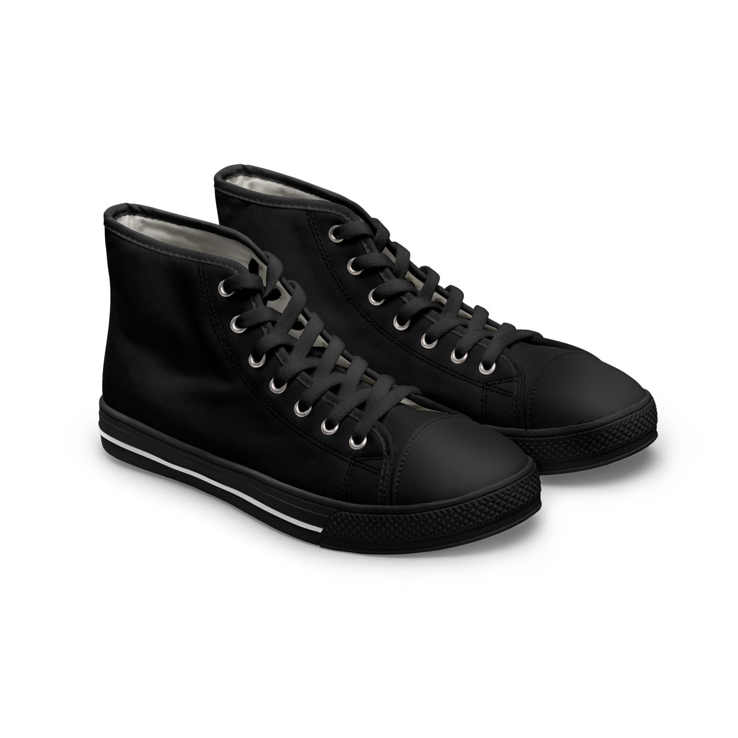 Women's Black Night High-Top Sneakers