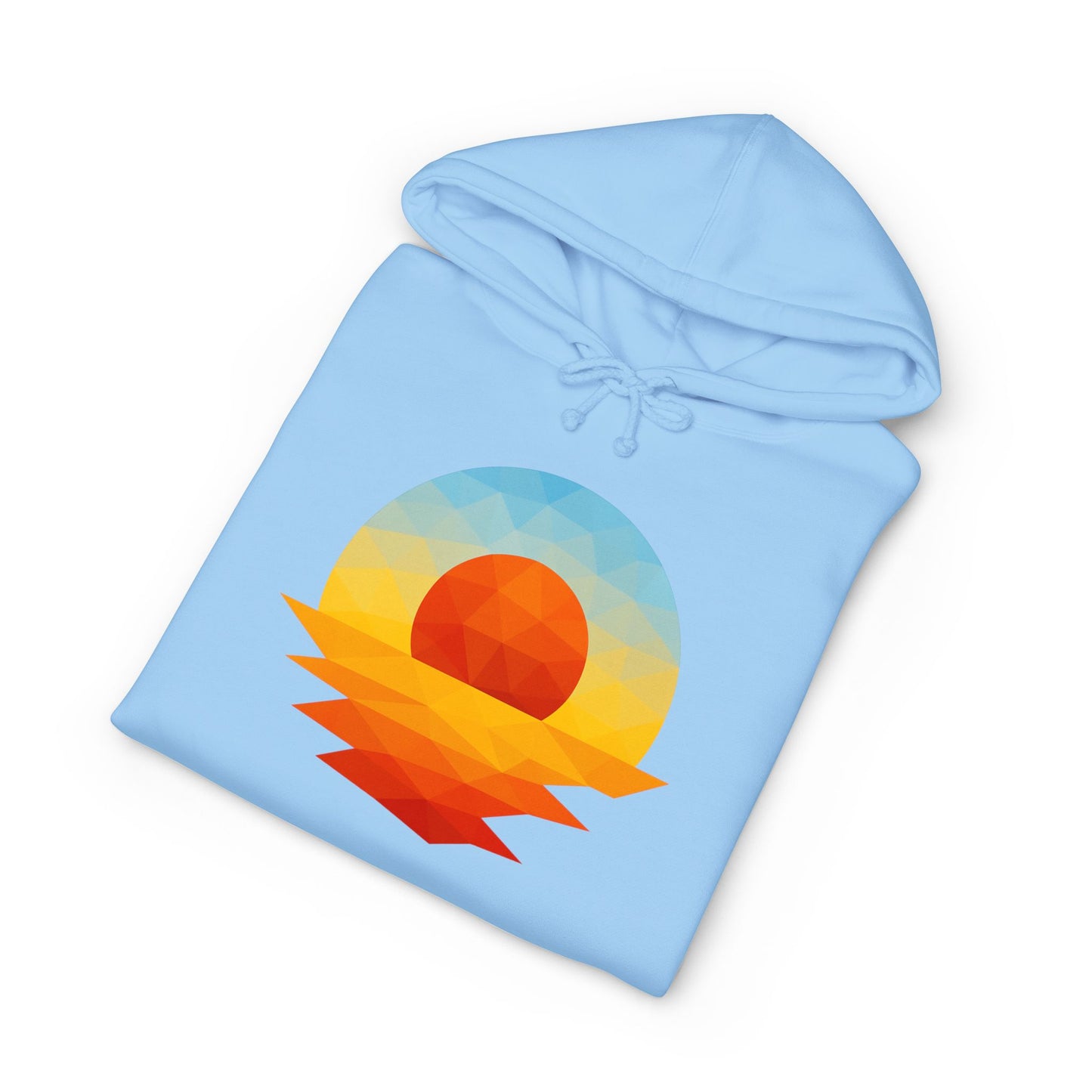 Adult Golden Hour Geometric Hoodie