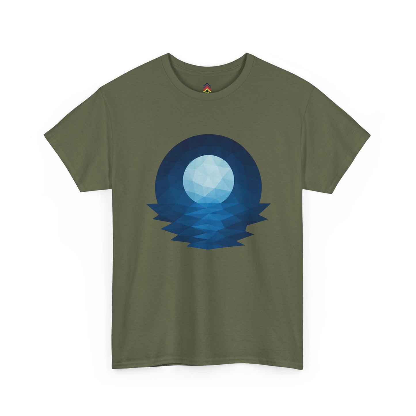 Adult Blue Moon Geometric T-Shirt