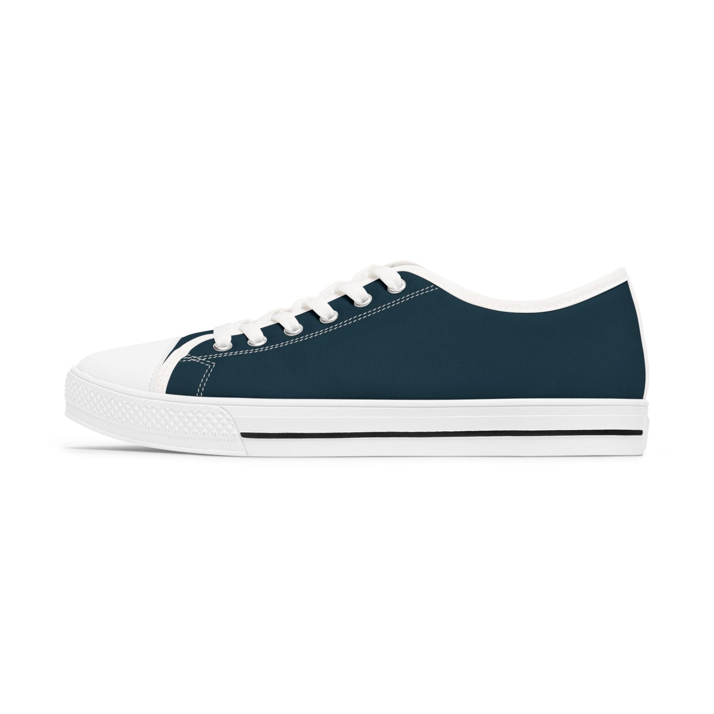 Women's Midnight Teal Low-Top Sneakers