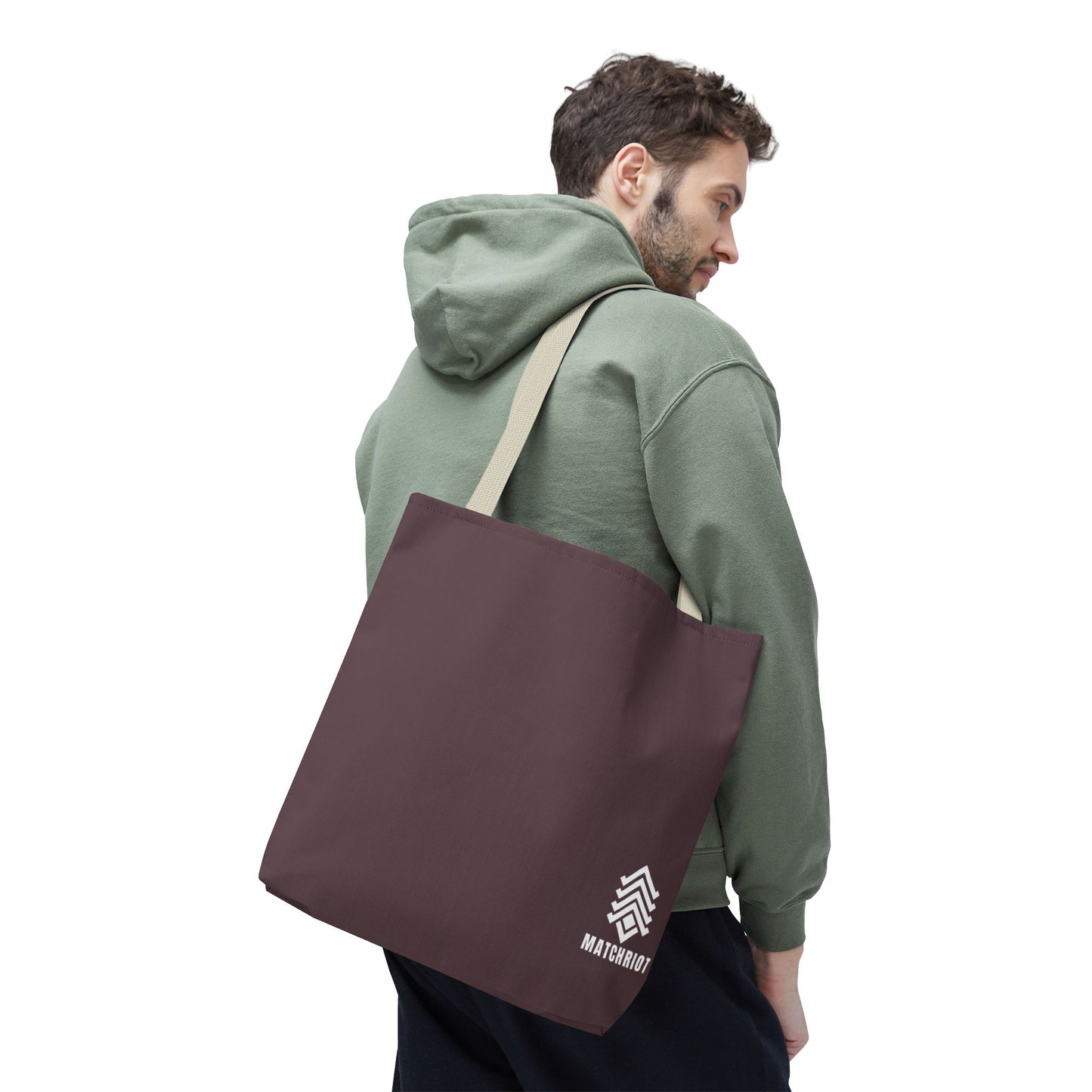 Dusty Plumb Shoulder Tote