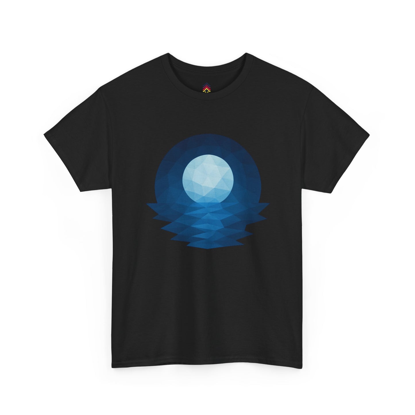 Adult Blue Moon Geometric T-Shirt