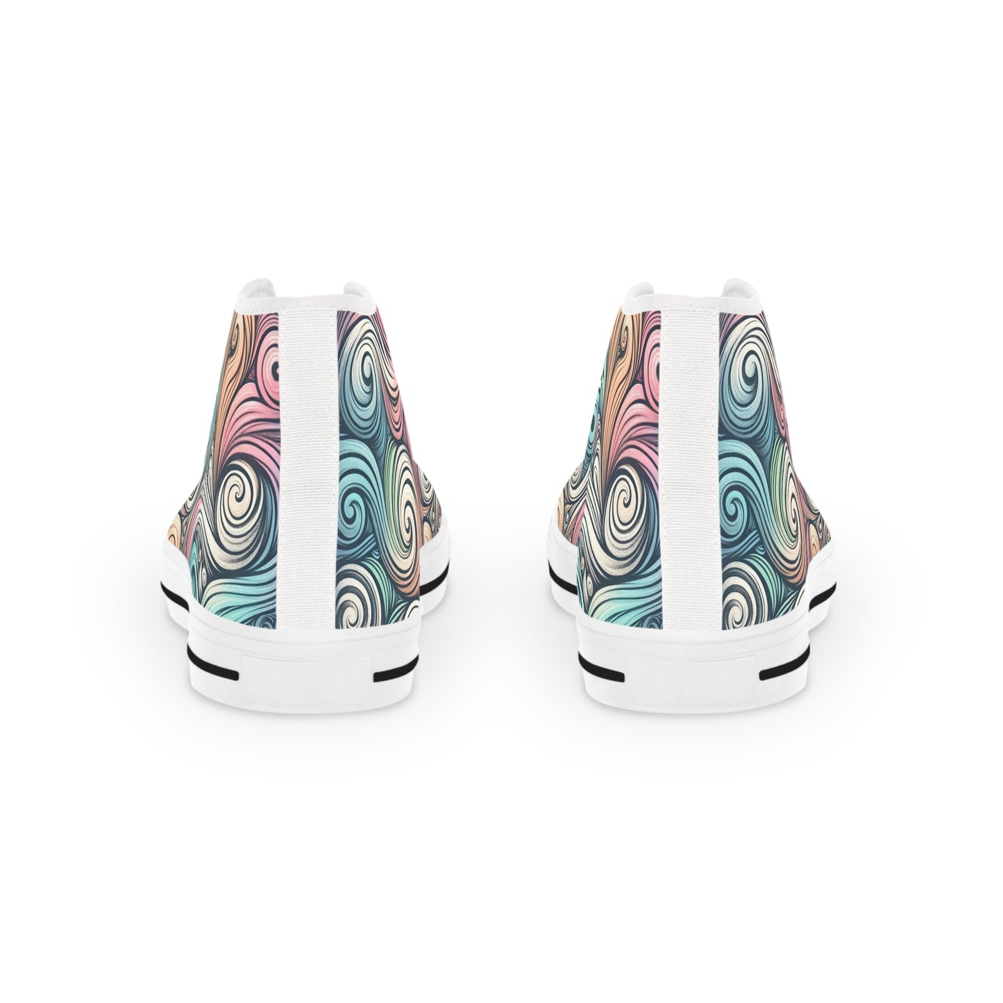 Men's Paste Swirl High-Top Sneakers