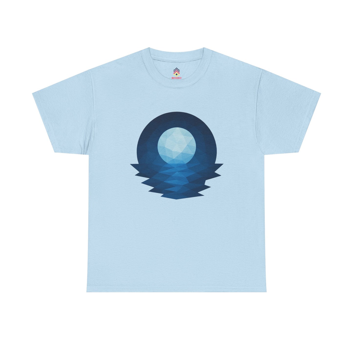 Adult Blue Moon Geometric T-Shirt