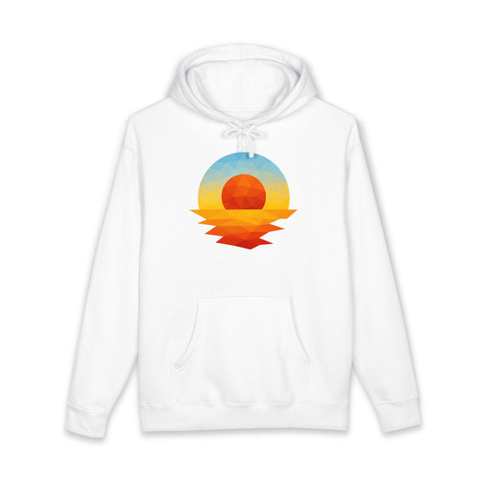 Adult Golden Hour Geometric Hoodie