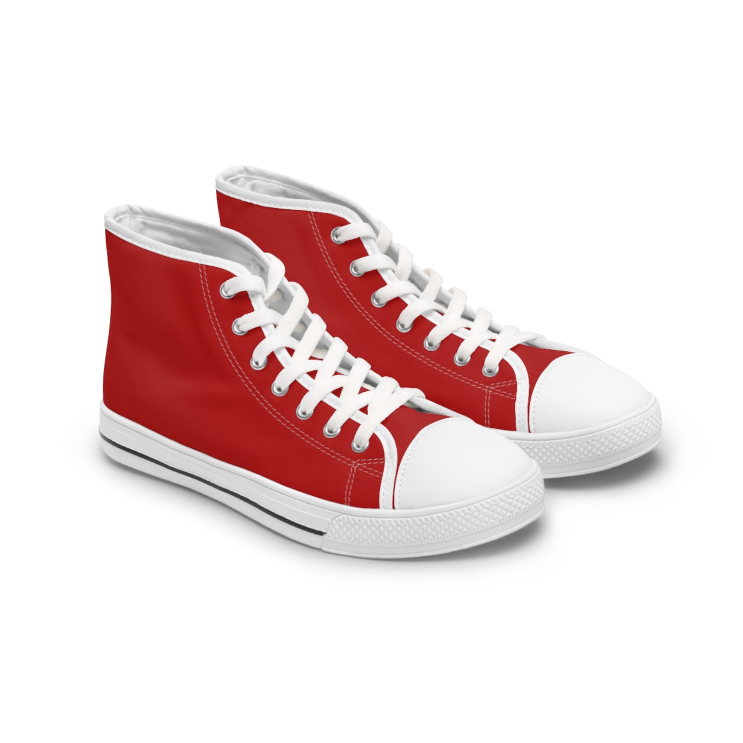 Women's Signal Red High-Top Sneakers
