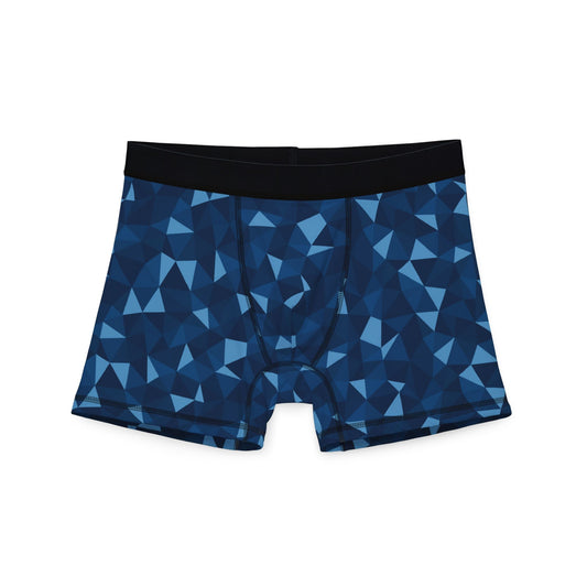 Men's Blue Moon Geometric Boxer Briefs