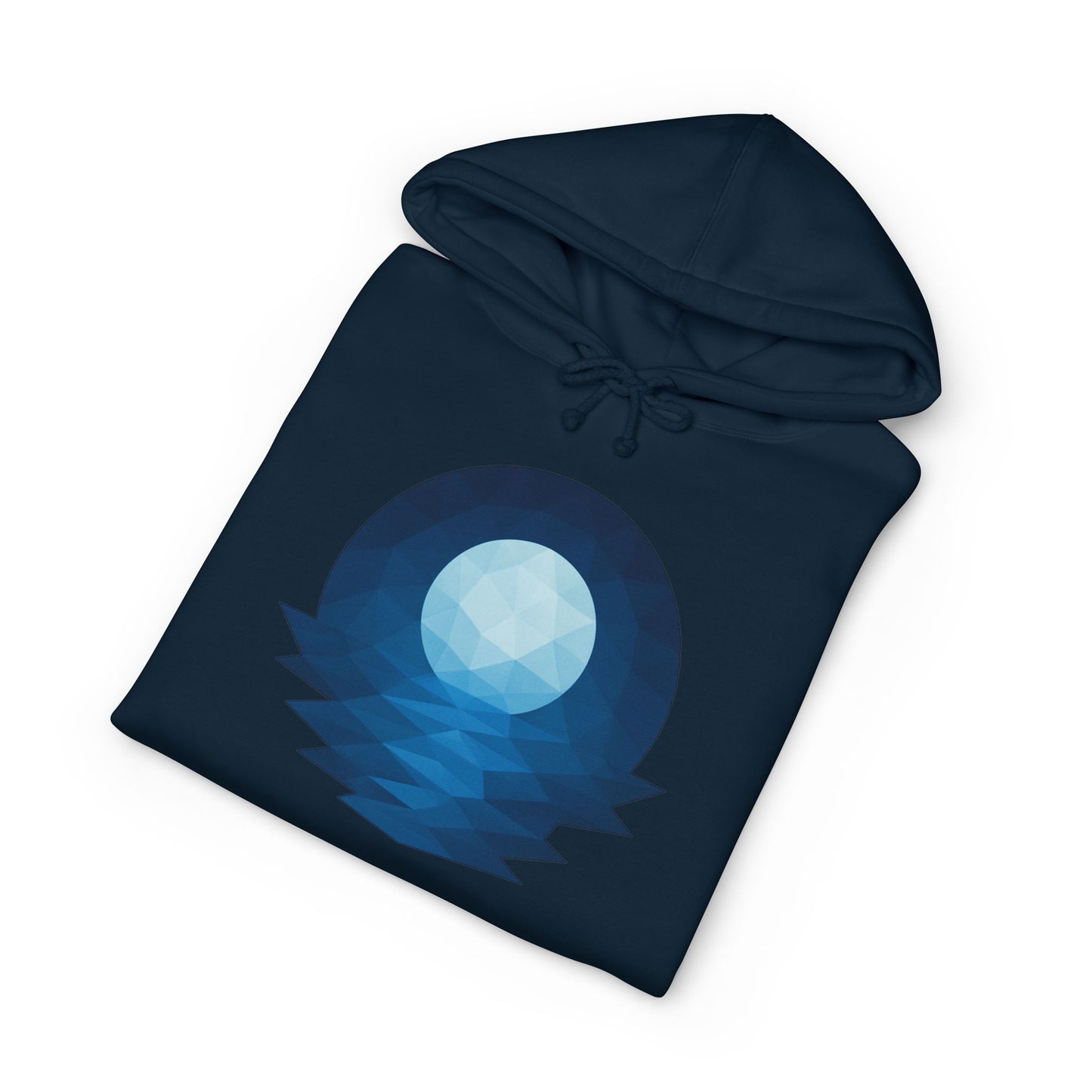 Adult Blue Moon Geometric Hoodie