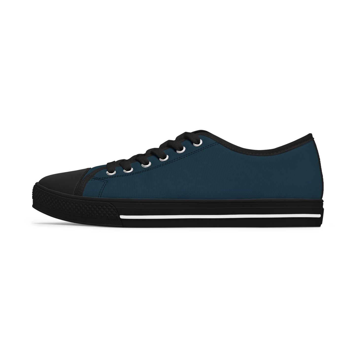 Women's Midnight Teal Low-Top Sneakers