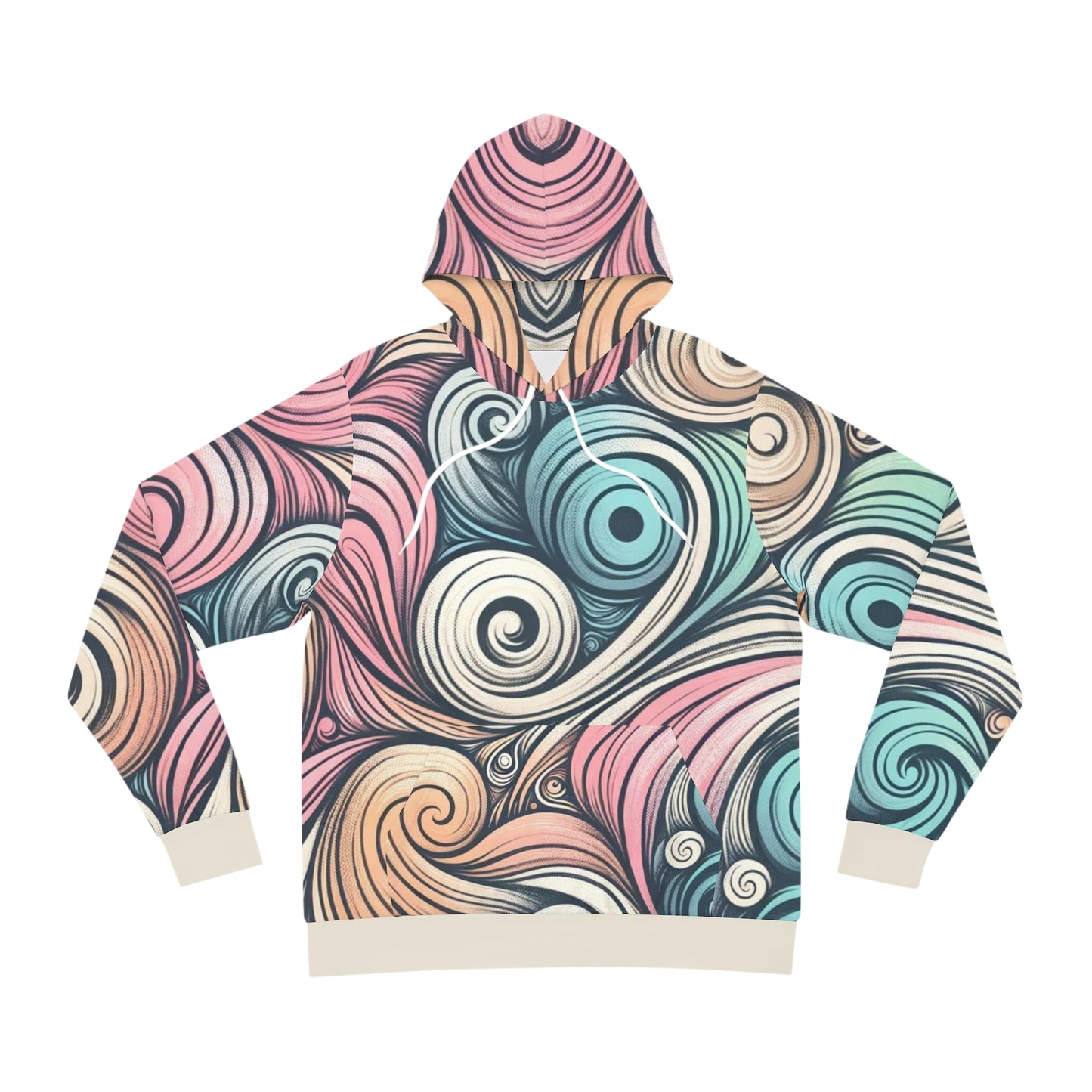 Adult Pastel Swirl Hoodie