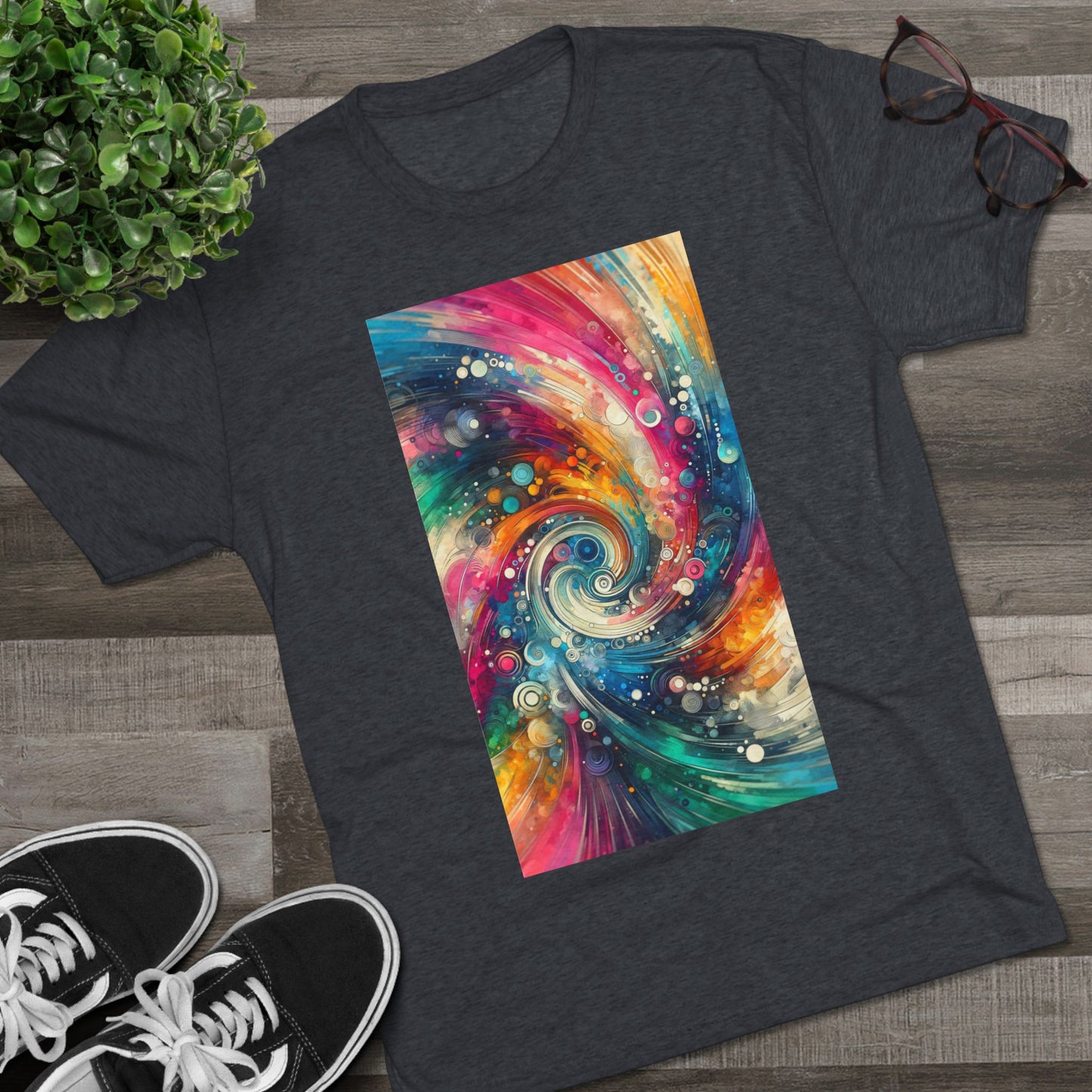 Adult Spiral Galaxy T-Shirt