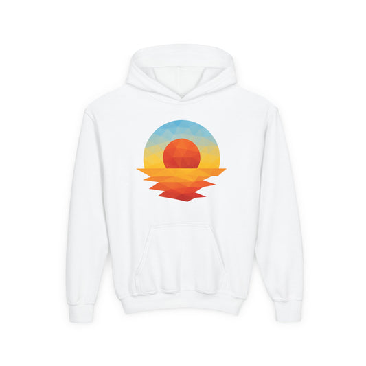 Kids Golden Hour Geometric Hoodie