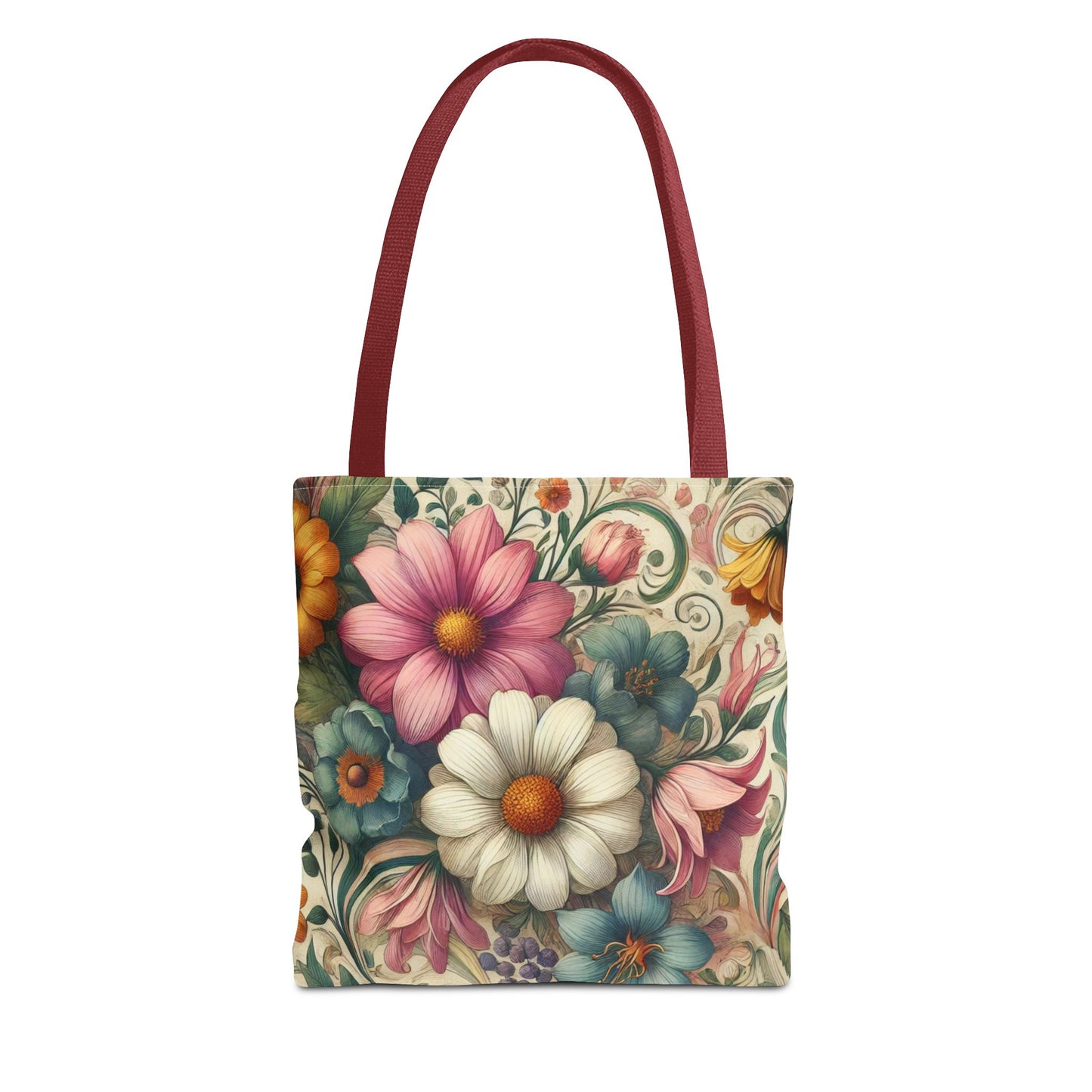 Floral Vintage Shoulder Tote