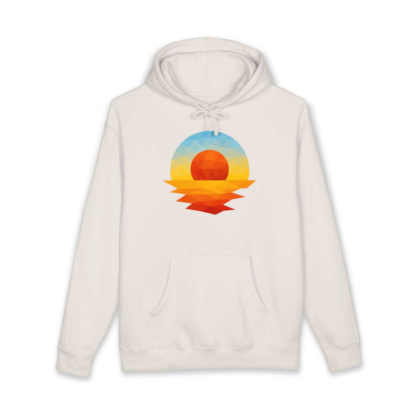 Adult Golden Hour Geometric Hoodie