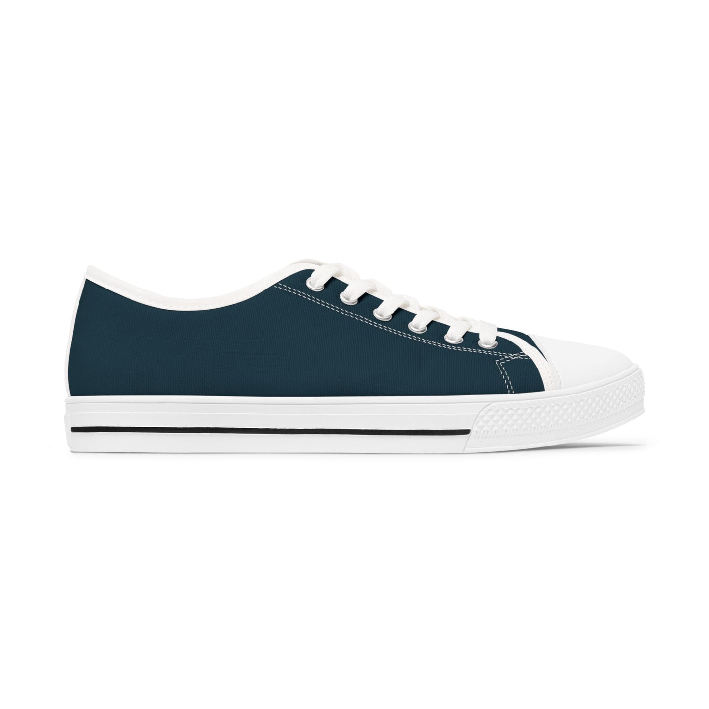 Women's Midnight Teal Low-Top Sneakers