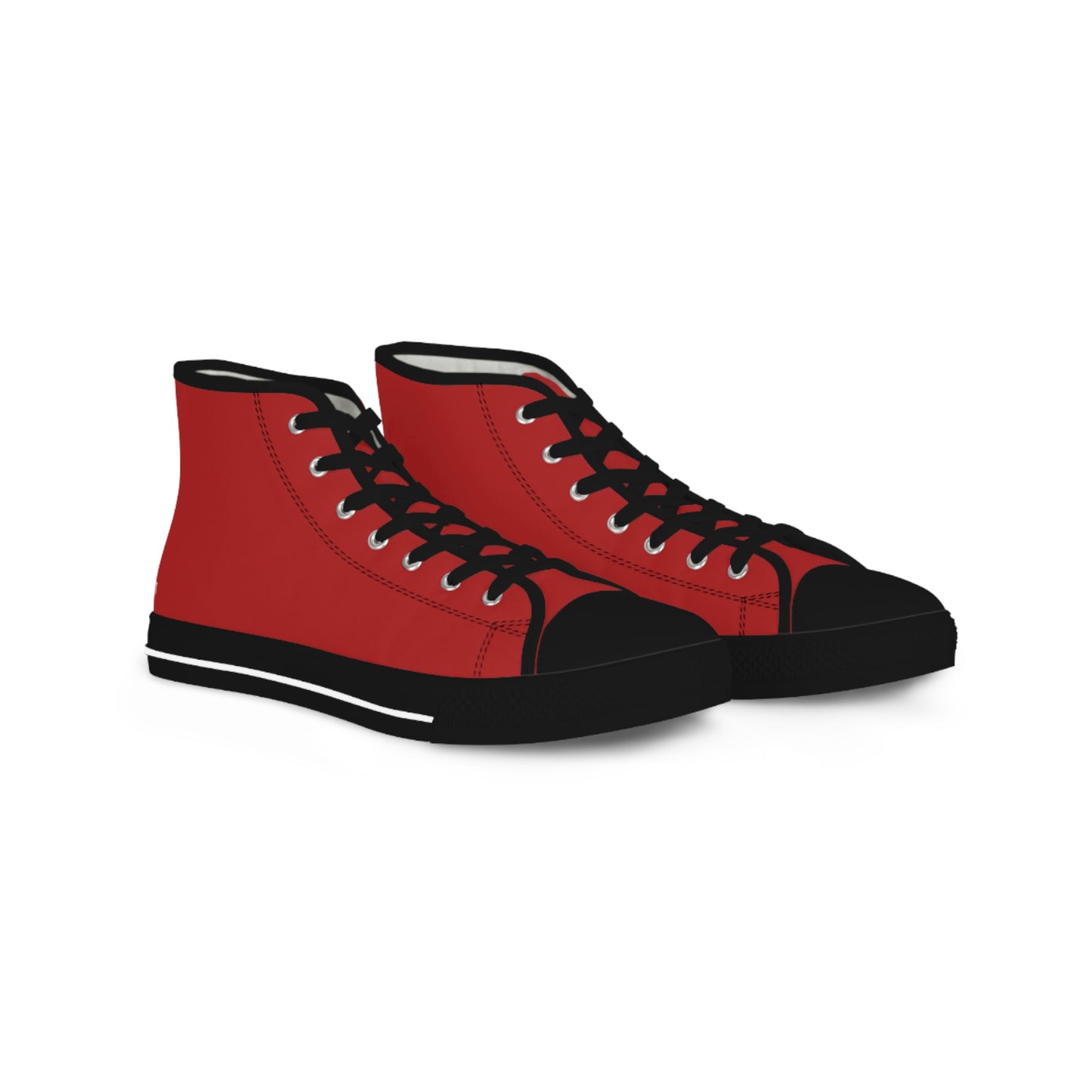 Men's Signal Red High-Top Sneakers