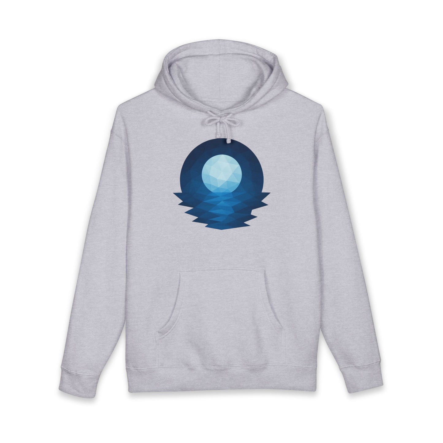 Adult Blue Moon Geometric Hoodie