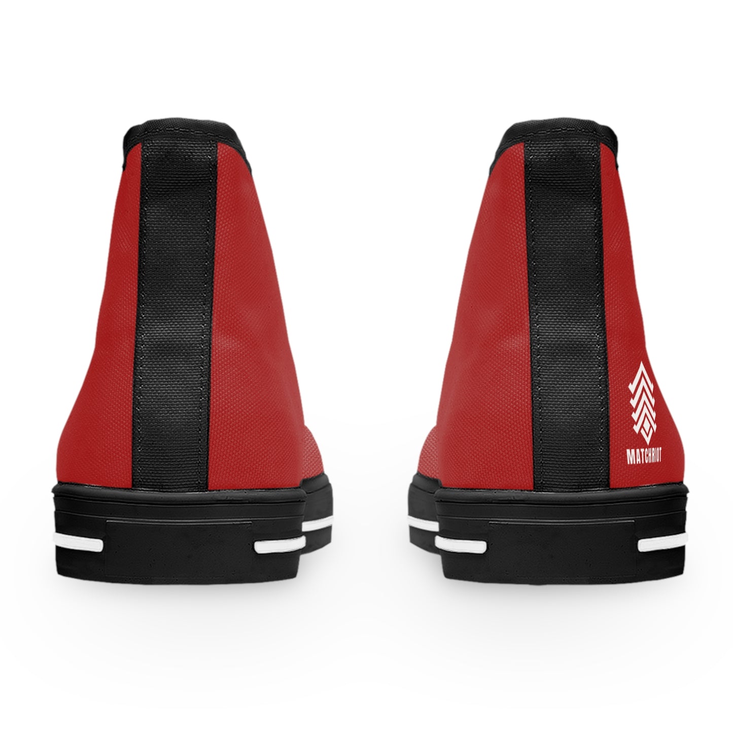 Women's Signal Red High-Top Sneakers