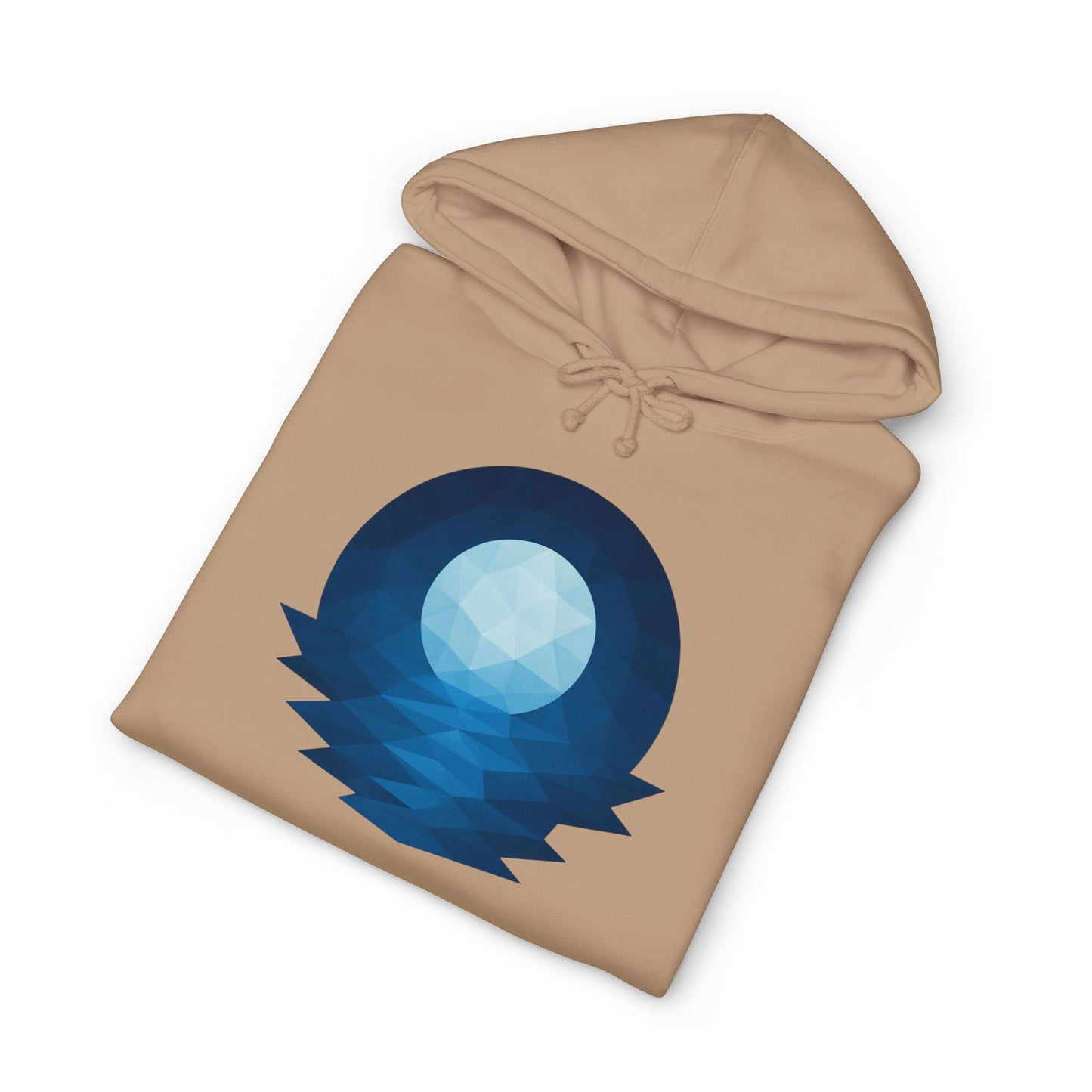 Adult Blue Moon Geometric Hoodie