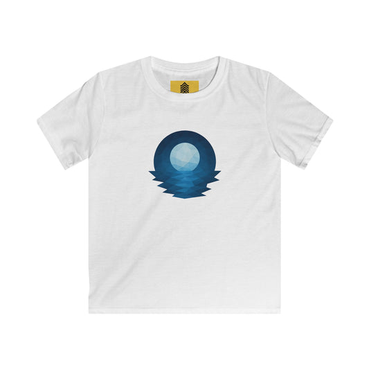 Kids Blue Moon Geometric T-shirt