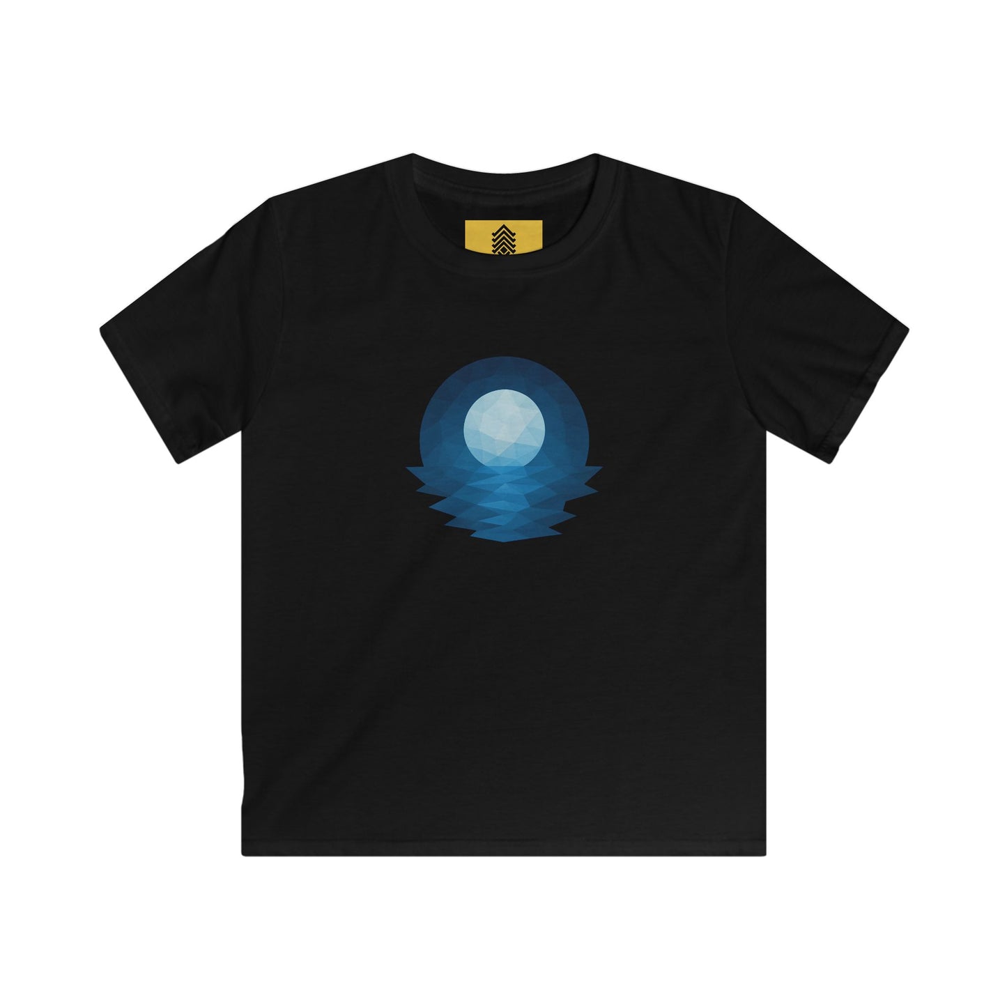 Kids Blue Moon Geometric T-shirt