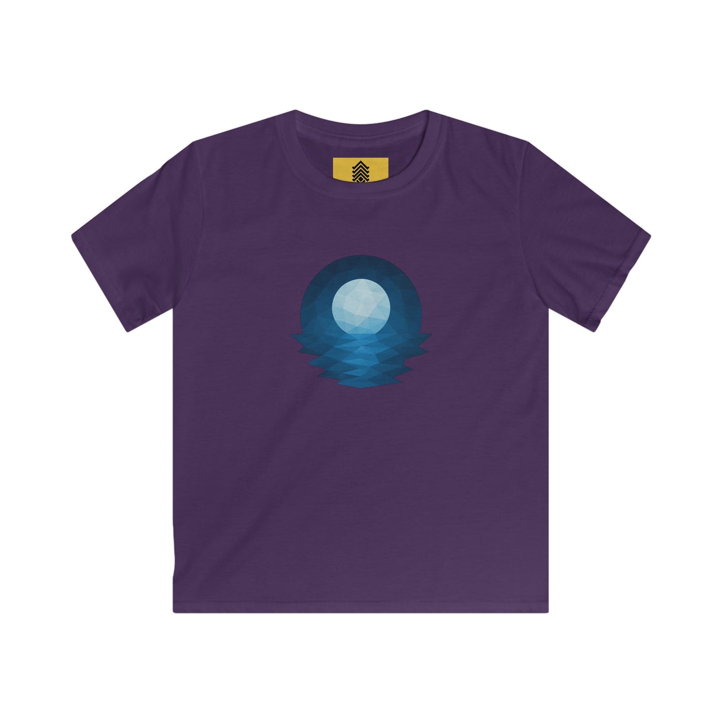 Kids Blue Moon Geometric T-shirt