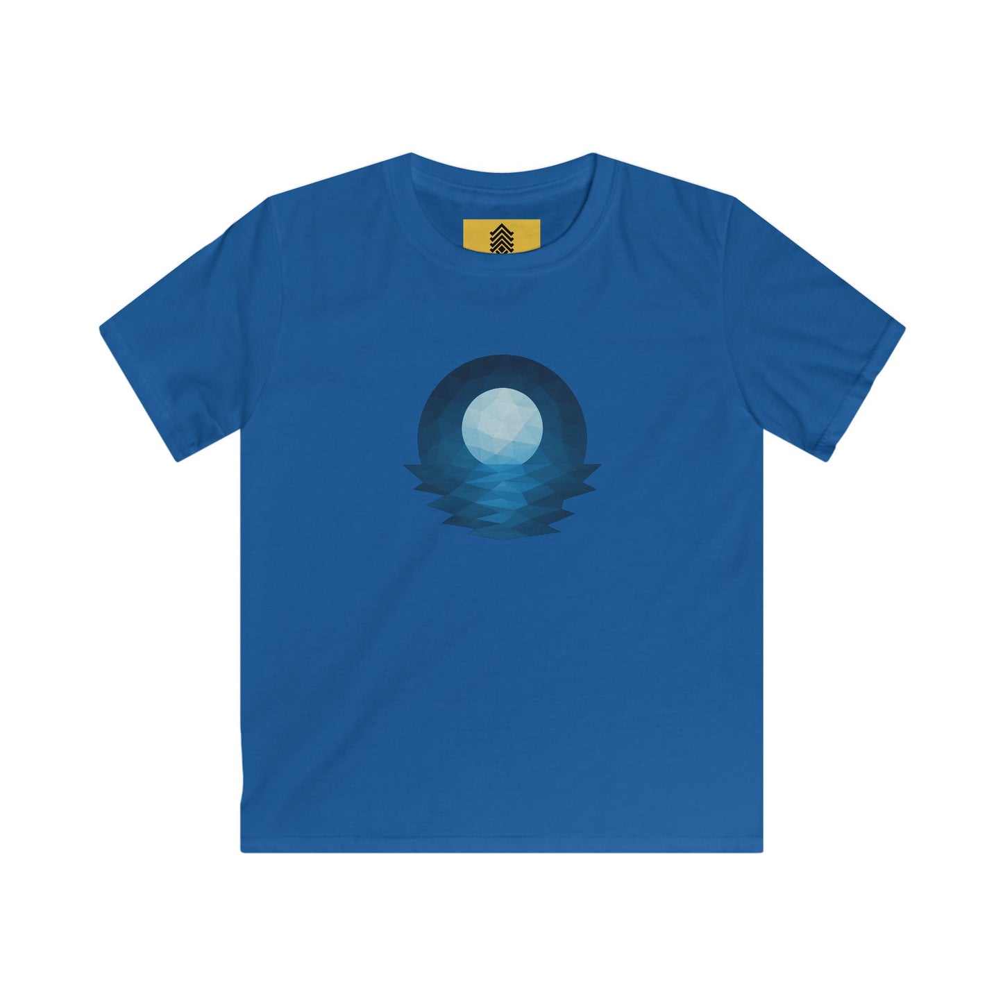 Kids Blue Moon Geometric T-shirt