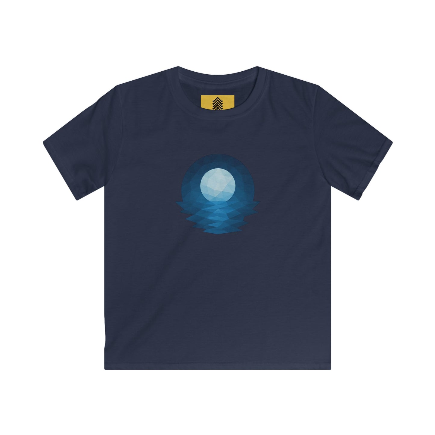 Kids Blue Moon Geometric T-shirt