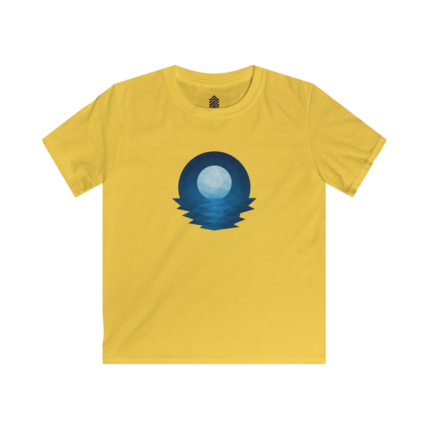 Kids Blue Moon Geometric T-shirt