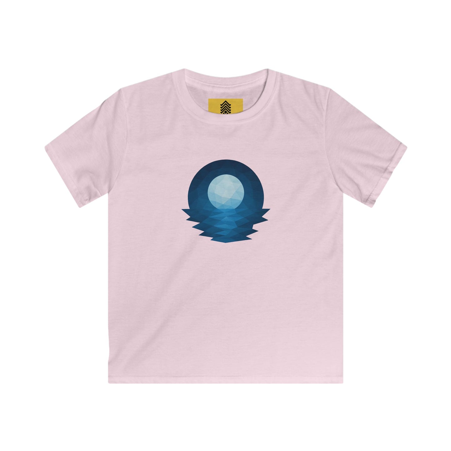 Kids Blue Moon Geometric T-shirt