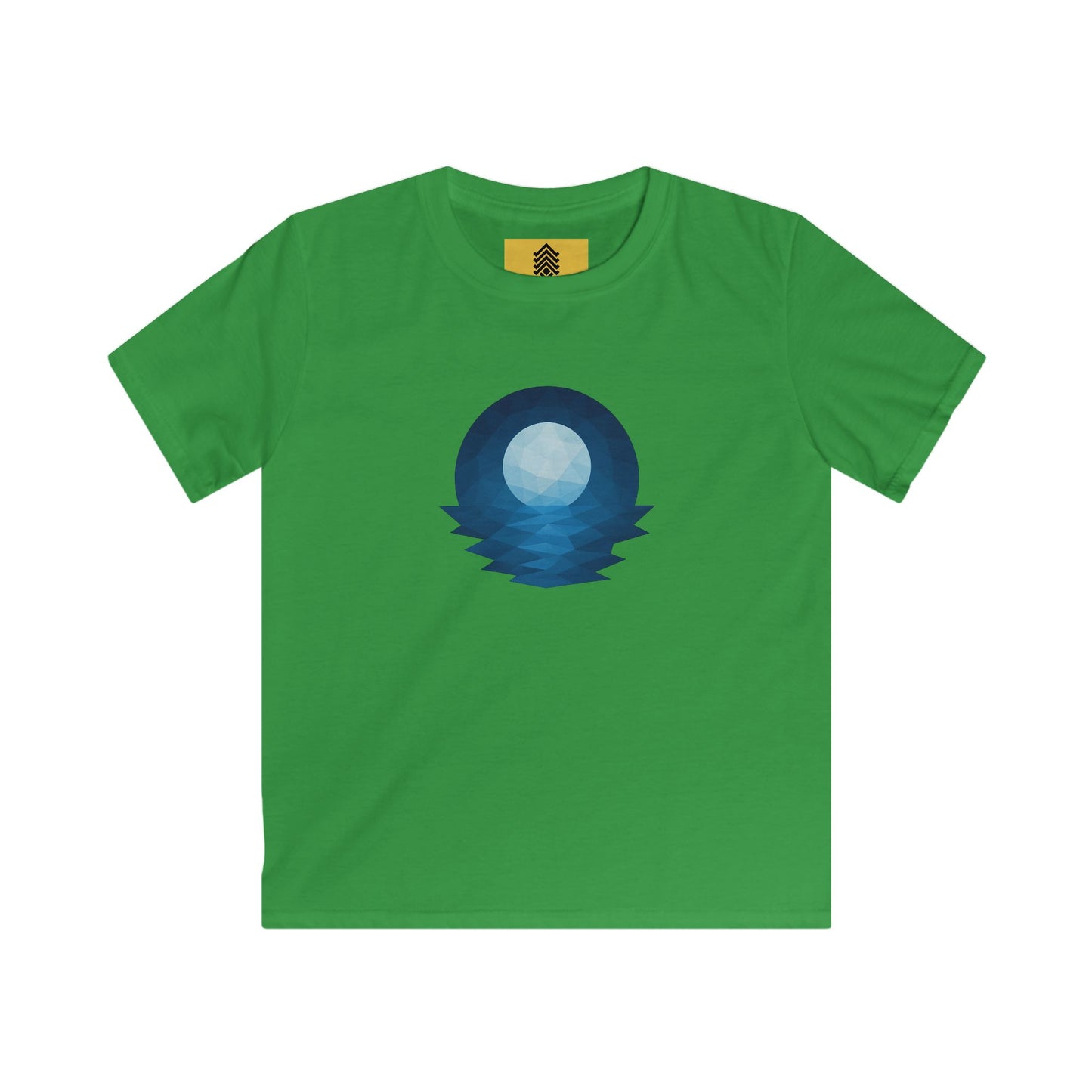 Kids Blue Moon Geometric T-shirt