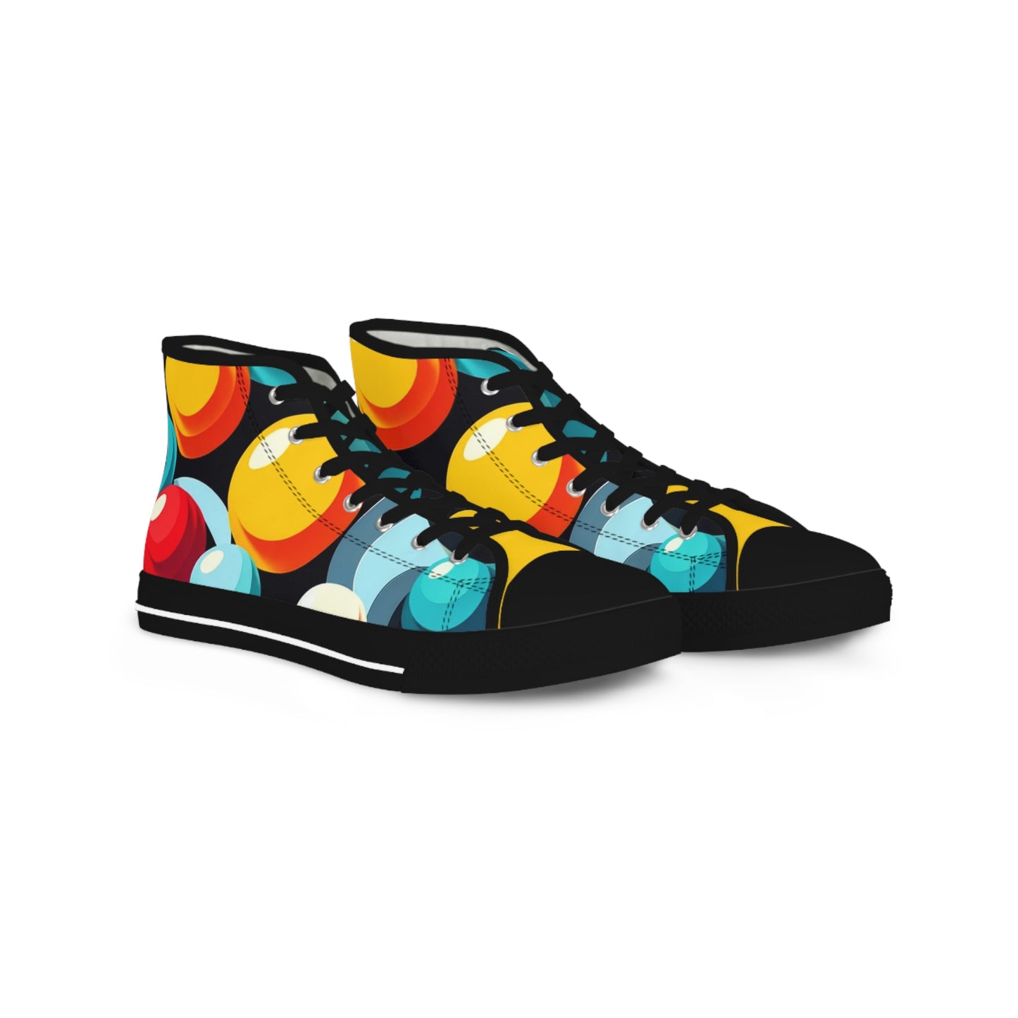 Men's Color Bubble Pop High-Top Sneakers
