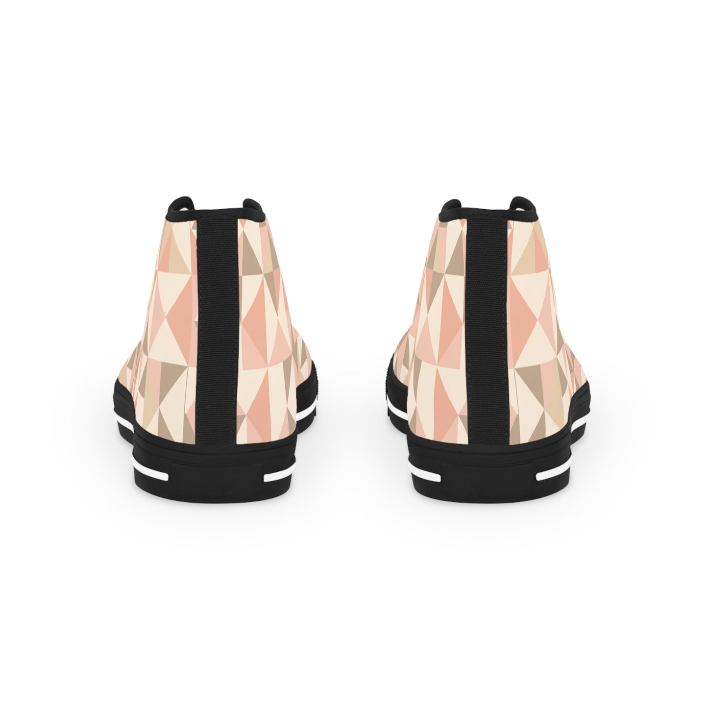 Men's Blush Mosaic High-Top Sneakers