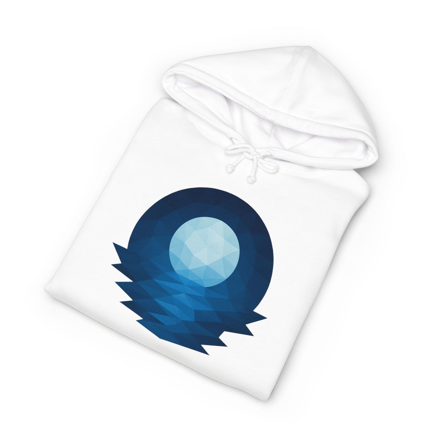 Adult Blue Moon Geometric Hoodie