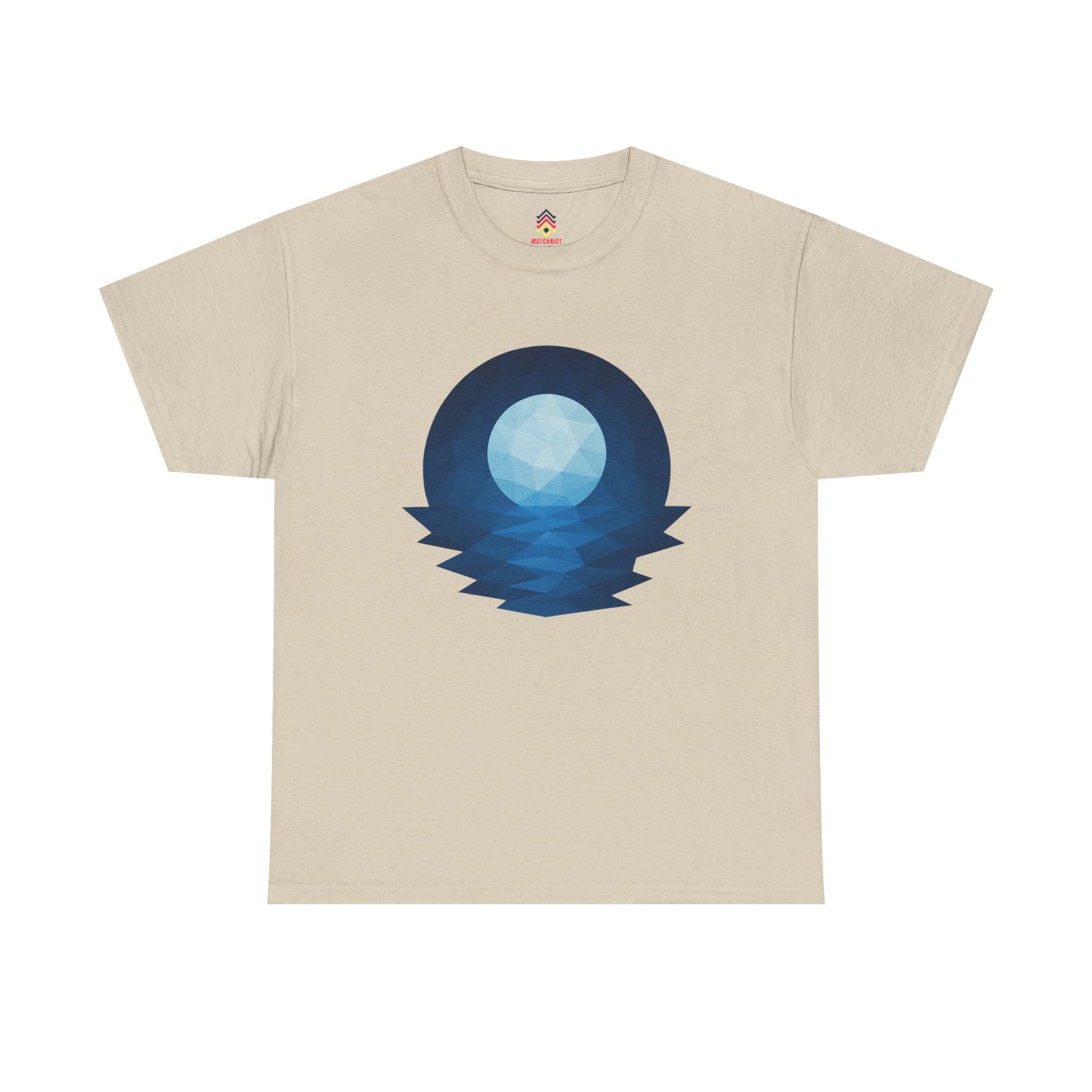 Adult Blue Moon Geometric T-Shirt