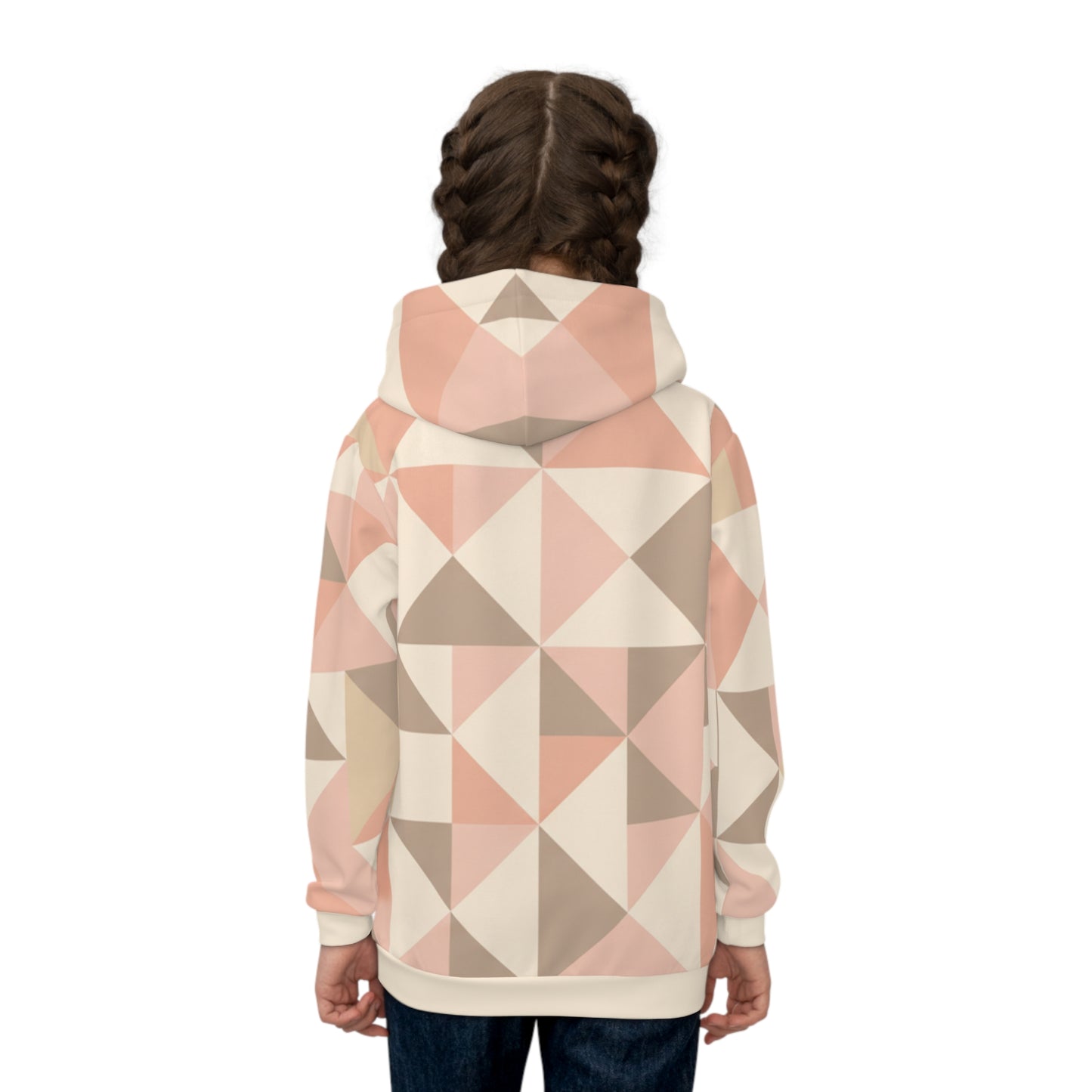 Kids Blush Mosaic Hoodie