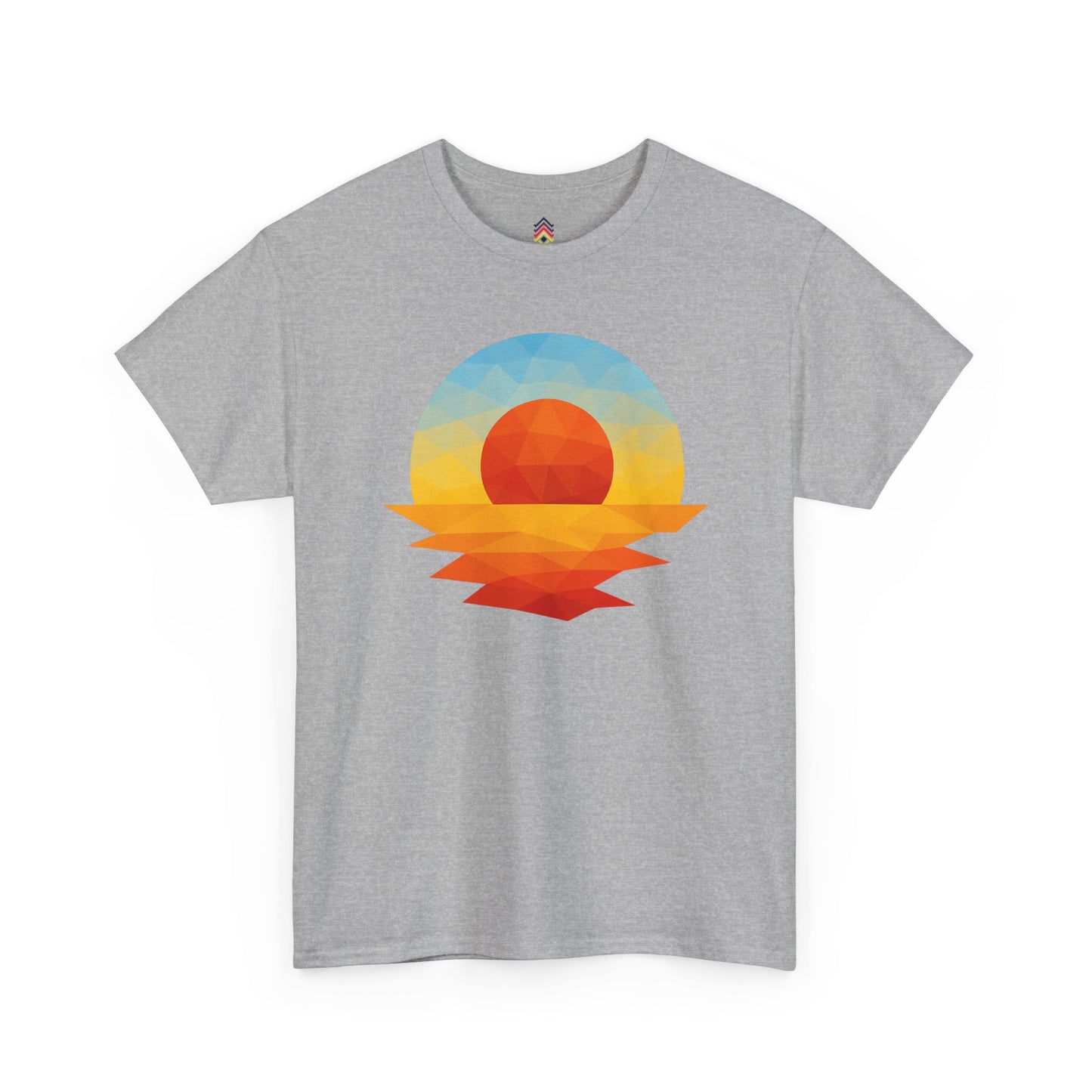 Adult Golden Hour Geometric T-shirt