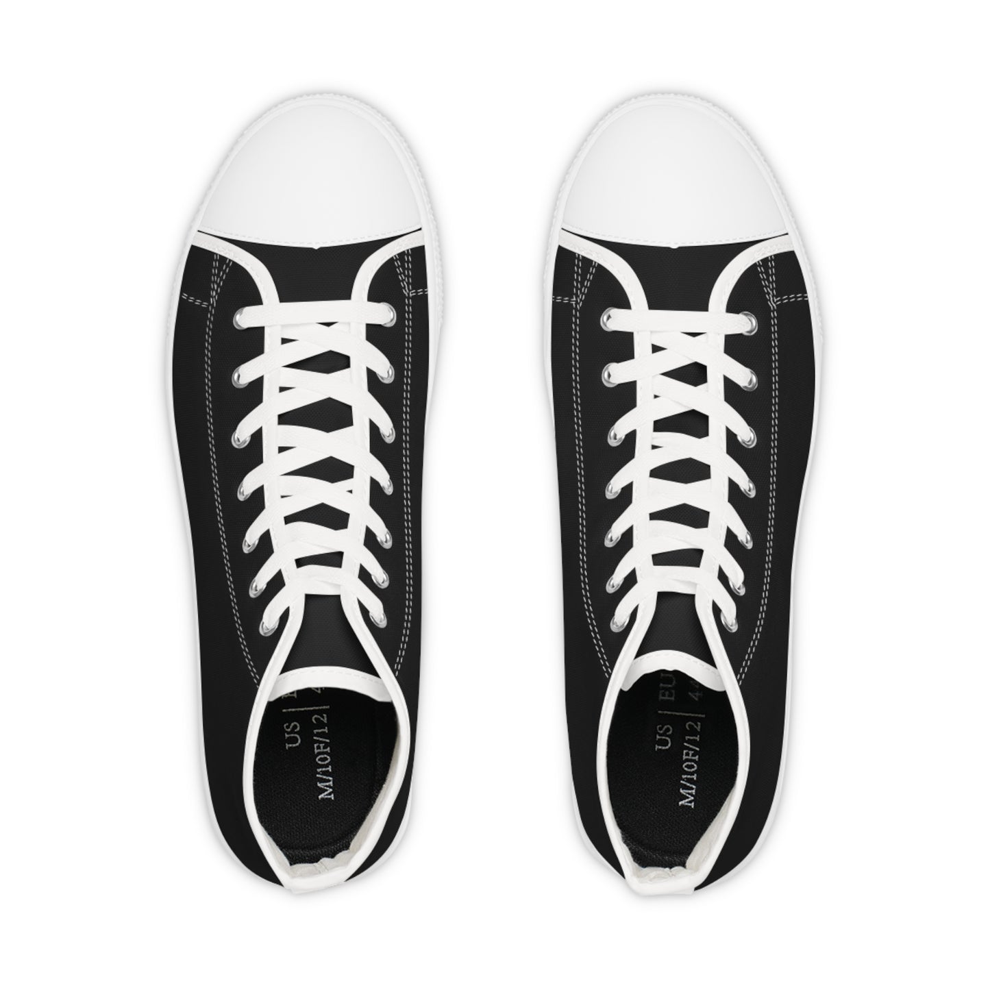 Men's Black Night High-Top Sneakers