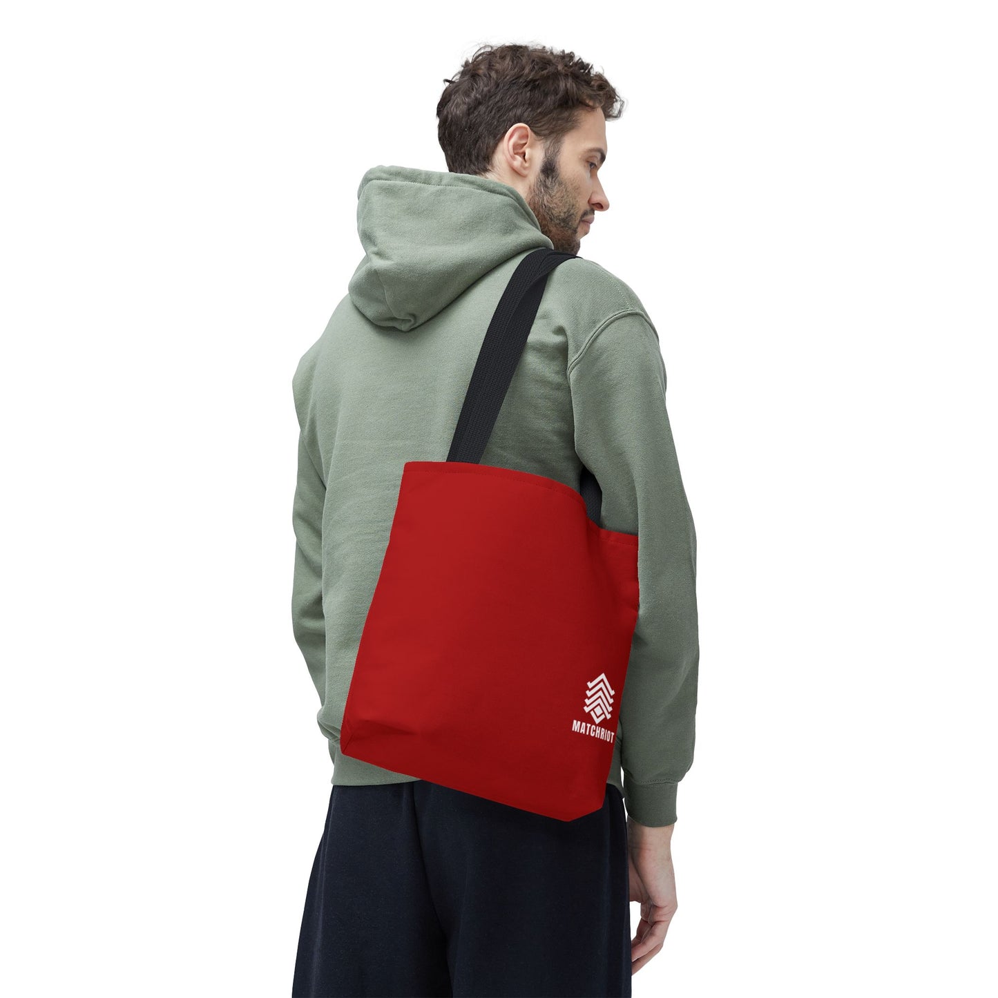 Signal Red Shoulder Tote