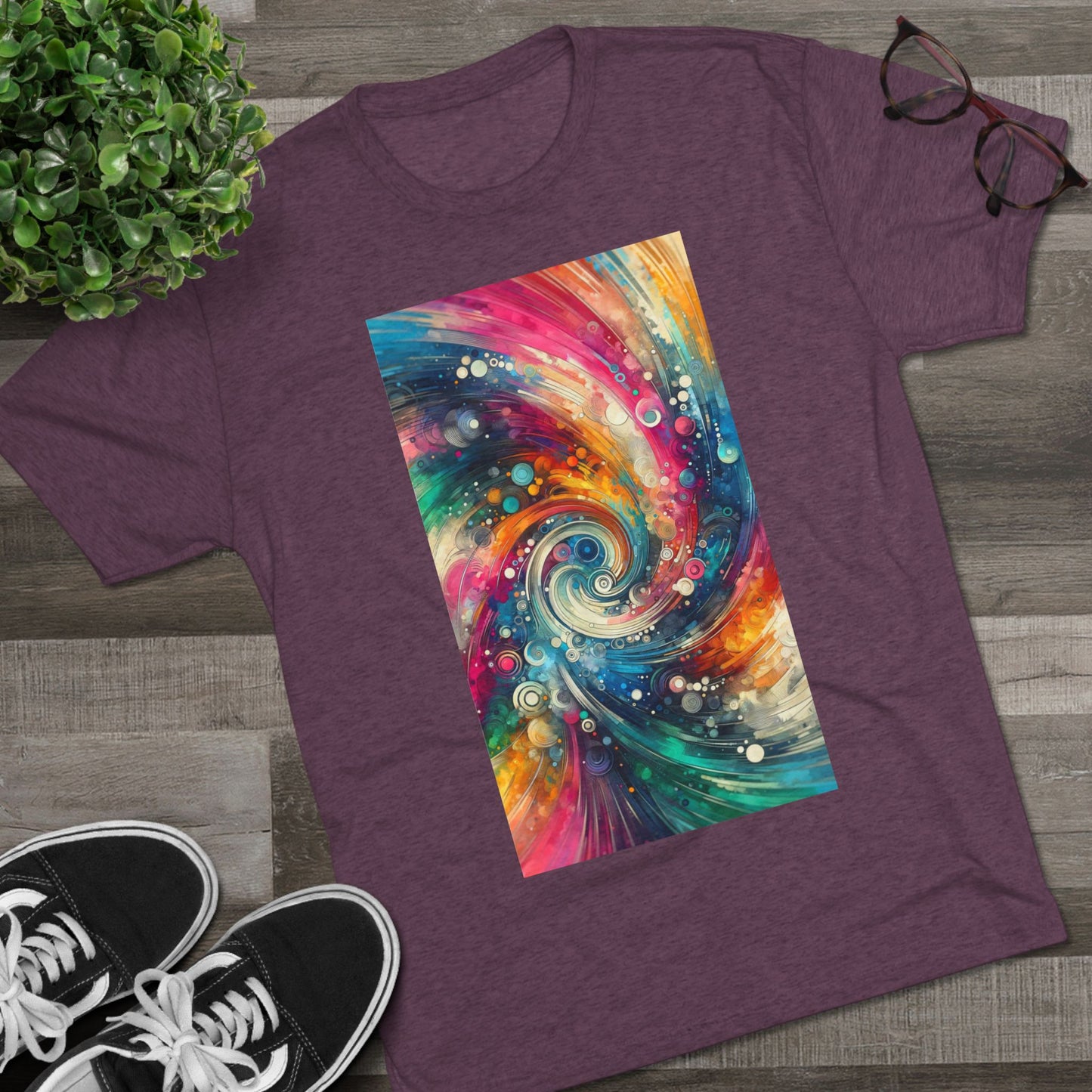 Adult Spiral Galaxy T-Shirt