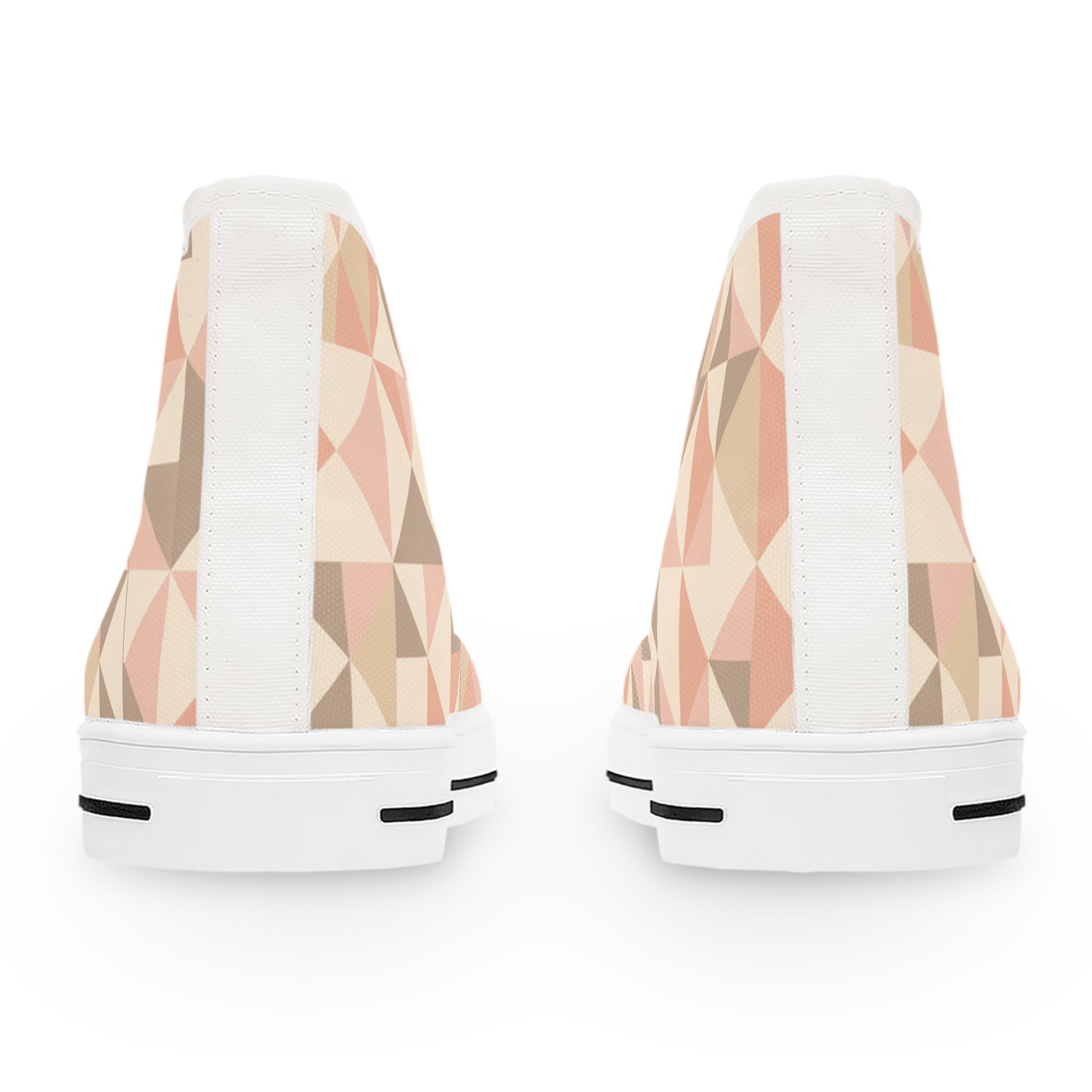 Women's Blush Mosaic High-Top Sneakers