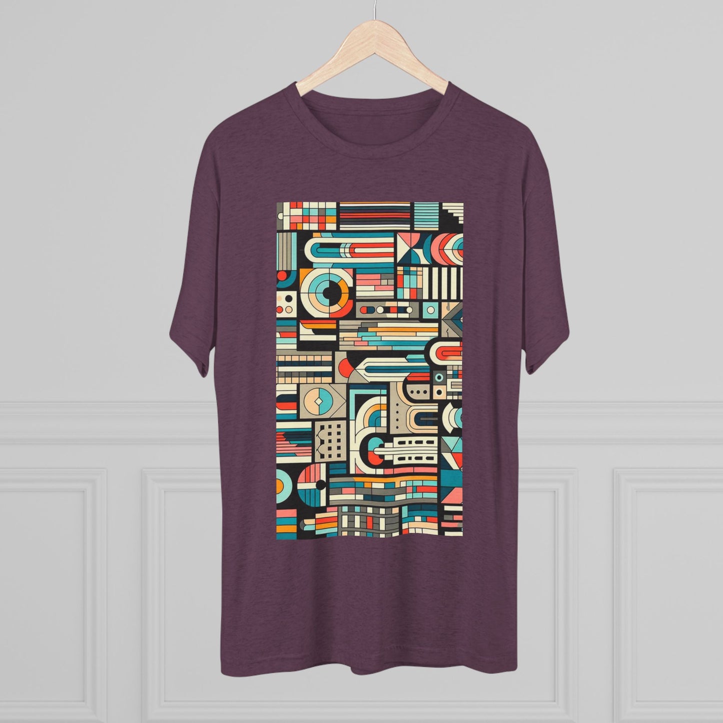 Adult Geometric Cityscape T-Shirt