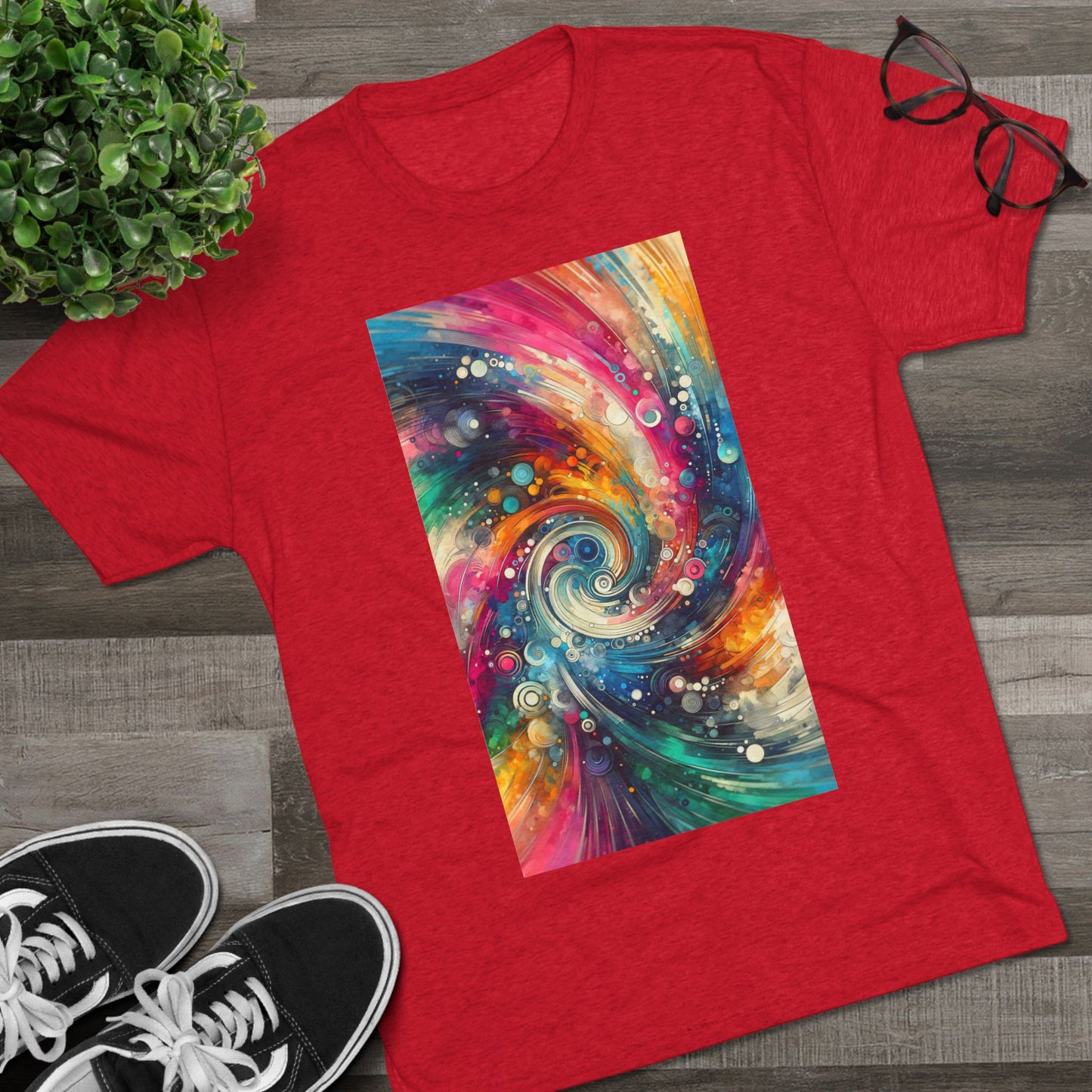 Adult Spiral Galaxy T-Shirt