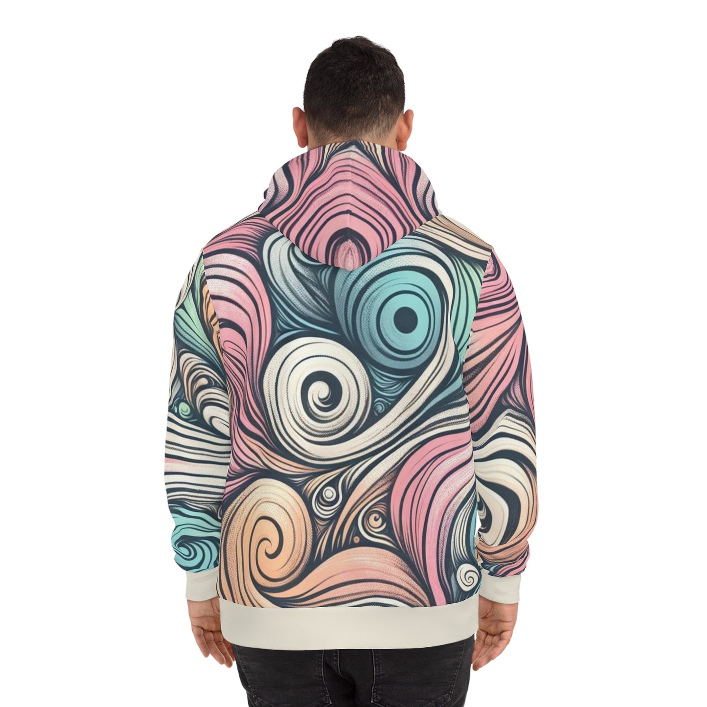 Adult Pastel Swirl Hoodie