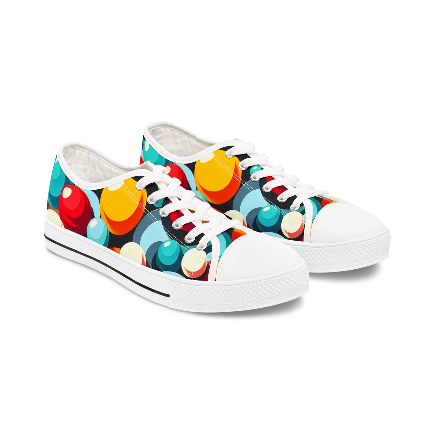 Women's Color Bubble Pop Low-Top Sneakers