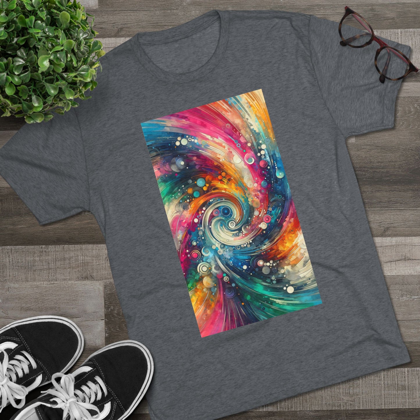 Adult Spiral Galaxy T-Shirt
