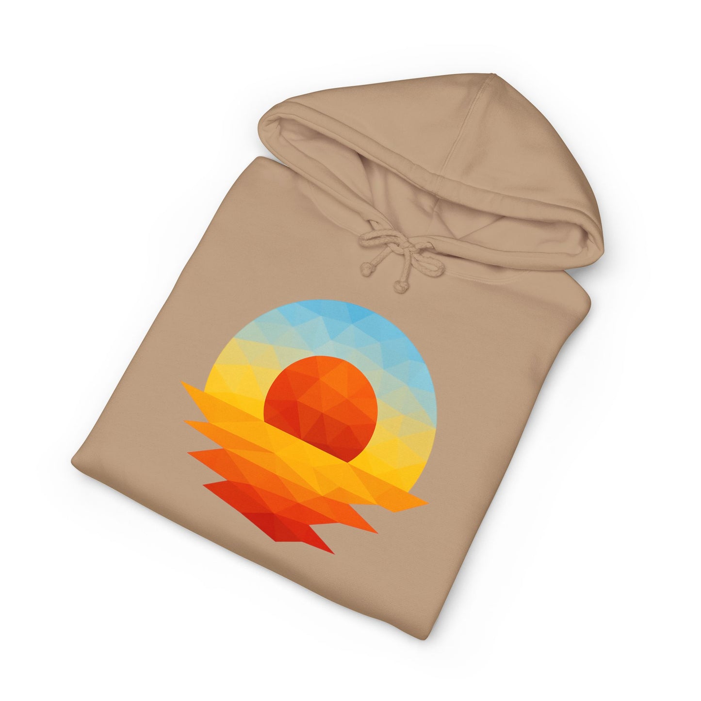 Adult Golden Hour Geometric Hoodie
